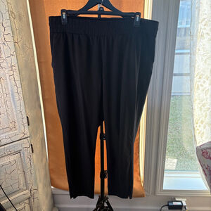 All in Motion joggers women’s black, XXL plus size athleisure lounge wear